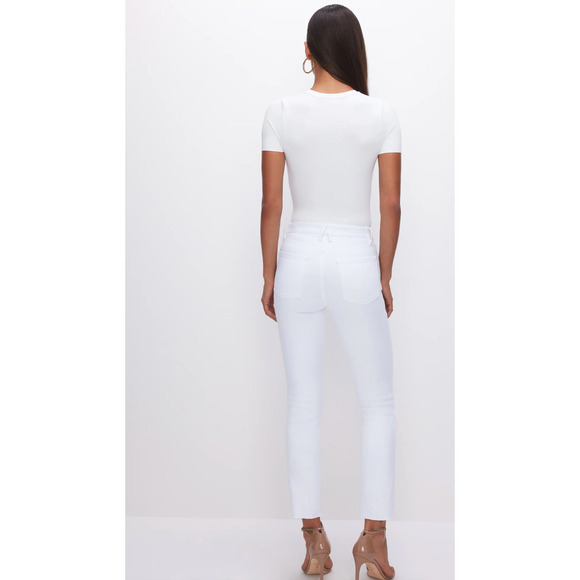 Good American Good Legs Straight Jeans - Picture 2 of 7